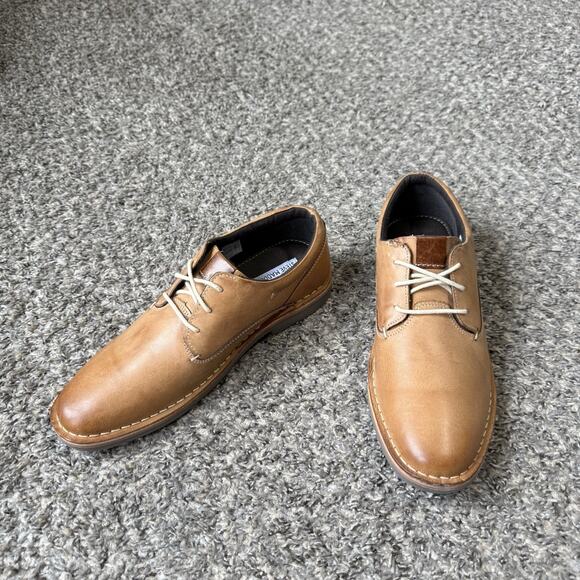 Steve Madden Men\'s Harpoon Oxford Shoes Tan Brown Leather Size 10 New main image 6